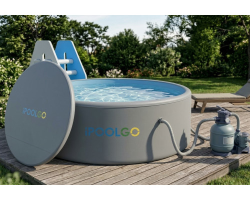 Круглый надувной SUP-бассейн IPOOLGO D5м × H1,2м в комплекте с дополнительным оборудованием
