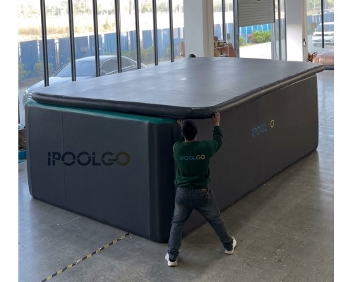 Надувная прямоугольная SUP крышка L5м × W3м для бассейна IPOOLGO