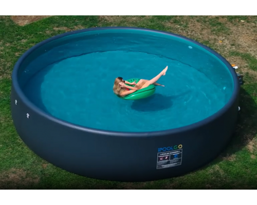 Круглый надувной SUP-бассейн IPOOLGO D5м × H1,2м в комплекте с дополнительным оборудованием