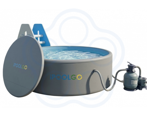 Круглый надувной SUP-бассейн IPOOLGO D5м × H1,2м в комплекте с дополнительным оборудованием