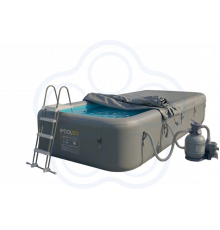 Комплект — прямоугольный SUP-бассейн IPOOLGO L3м х W2м х H1,2м с оборудованием
